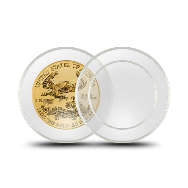 Guardhouse Direct-Fit Coin Capsules - 1/2 oz Gold/Platinum Eagle 27mm ...