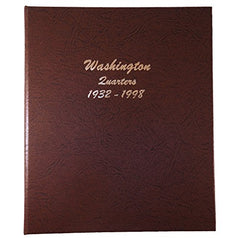 Dansco US Washington Quarter Coin Album 1932-1998 #7140